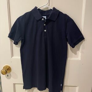 Bella Bliss Blue Polo Shirt Short Sleeve boys size 12